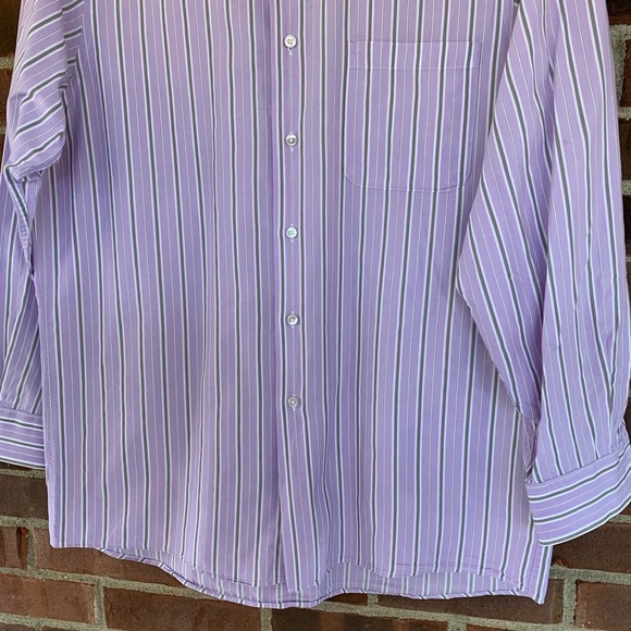 Calvin Klein striped button down shirt - Picture 3 of 8